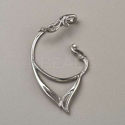 Elves Alloy Cuff Earrings EJEW-WH0015-118P-A-1