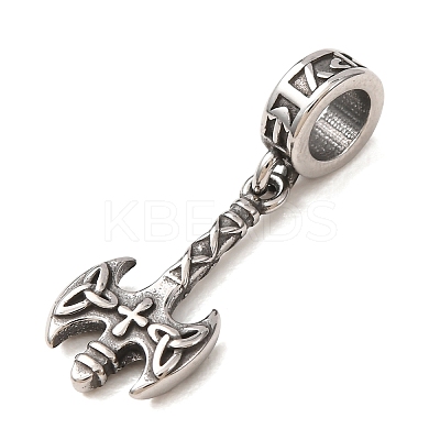 Viking 316 Surgical Stainless Steel European Dangle Charms SA-CBA7555-10AS-1