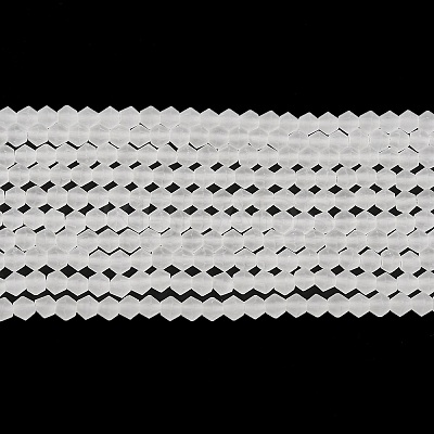 Imitate Austrian Crystal Frosted Glass Beads Strands LS-GLAA-F029-TM2mm-B13-1