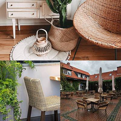 PE Plastic Imitation Rattan Wicker KY-SZ0001-11B-1