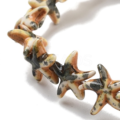 Synthetic Turquoise Dyed Beads Strands G-P507-04L-1