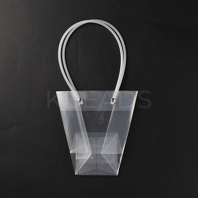 Valentine's Day Transparent PP Plastic Bags ABAG-WH0035-018A-1