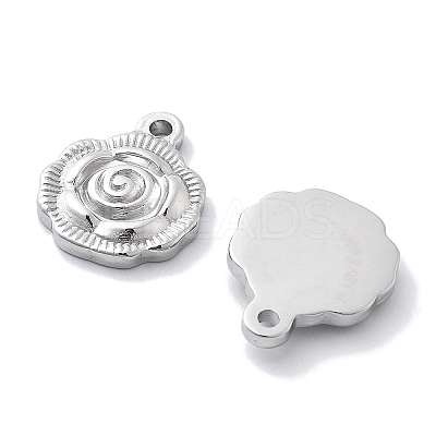 Anti-Tarnish 304 Stainless Steel Pendants STAS-R130-41P-1