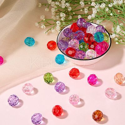 230G Transparent Acrylic Beads OACR-SZ0001-80-1