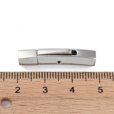 Non-Tarnish 316 Stainless Steel Bayonet Clasps STAS-K282-07C-P-1