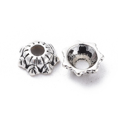 Tibetan Silver Bead Caps LS-AA220-1