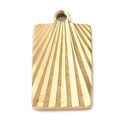 Ion Plating(IP) 304 Stainless Steel Pendants STAS-D025-06G-01-1