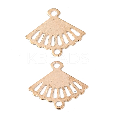 Brass Laser Cut Hollow Connector Charms KK-K277-12-1
