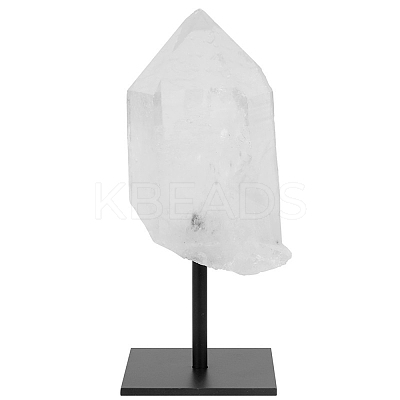 Natural Quartz Crystal Display Decoration DJEW-C021-01C-1