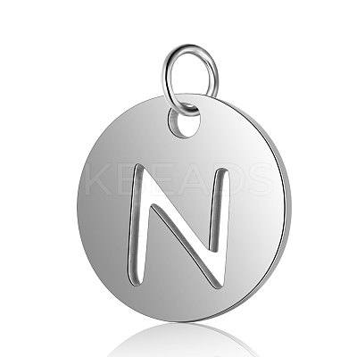 Non-Tarnish 304 Stainless Steel Charms A-STAS-S105-T514S-N-1