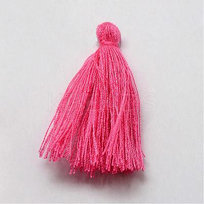 Handmade Polycotton(Polyester Cotton) Tassel Decorations OCOR-Q024-85-1