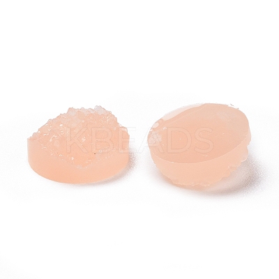 Druzy Resin Cabochons LS-CRES-S040-12mm-19-1