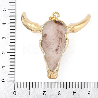 Resin Big Pendants RESI-E008-05G-01-1