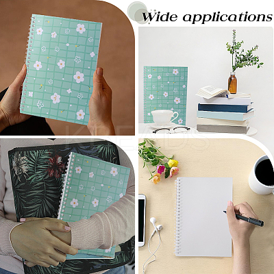 Sticker Collecting Loose-leaf A5 Spiral Bound Notebook AJEW-CP0007-84E-1