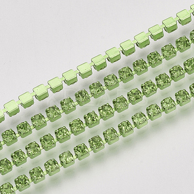 Electrophoresis Iron Rhinestone Strass Chains CHC-Q009-SS6.5-B06-1