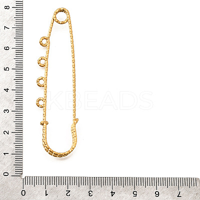 304 Stainless Steel Safety Pins Brooch Findings STAS-K252-11C-G-1