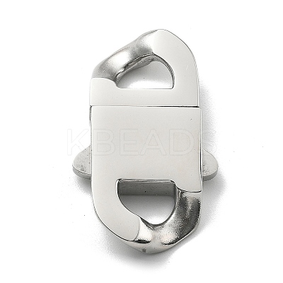304 Stainless Steel Bayonet Clasps STAS-B082-01F-P-1