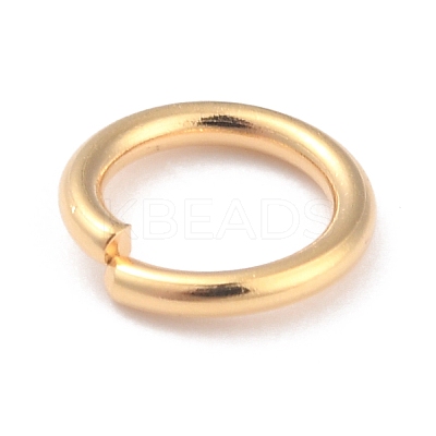 Rack Plating Brass Open Jump Rings KK-O139-18P-G-1