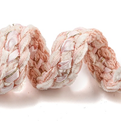 Polyester Crochet Lace Trim OCOR-Q058-22-1