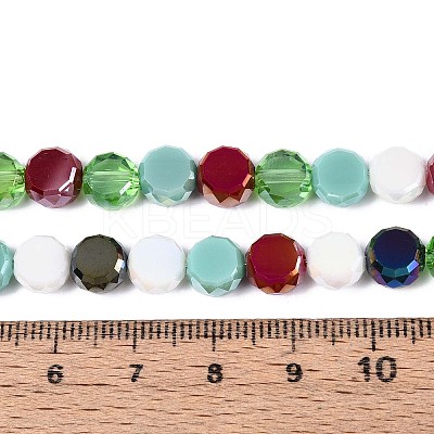 Electroplate Glass Beads Strands EGLA-N022-03A-A05-1