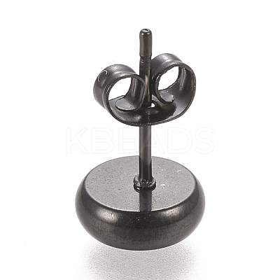 304 Stainless Steel Stud Earring Settings STAS-K202-05B-B-1