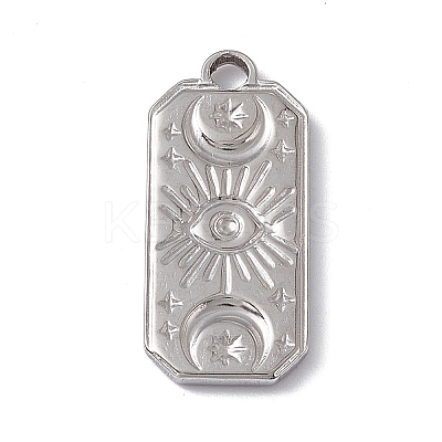 Non-Tarnish 304 Stainless Steel Pendants STAS-P316-01P-1