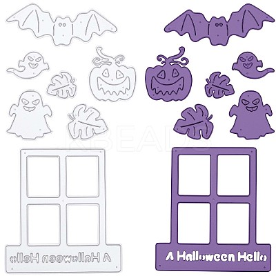 Halloween Carbon Steel Cutting Dies Stencils DIY-WH0387-65MP-1