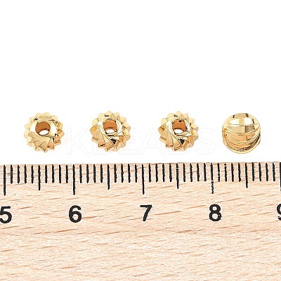 SHEGRACE Brass Spacer Beads XGRPCF871-179G-1