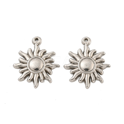Non-Tarnish 304 Stainless Steel Pendants STAS-O004-04P-1