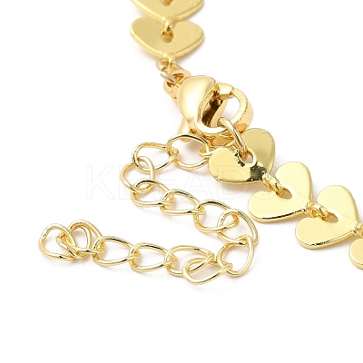 Brass Cobs Chain Necklaces for Women NJEW-G100-02G-1
