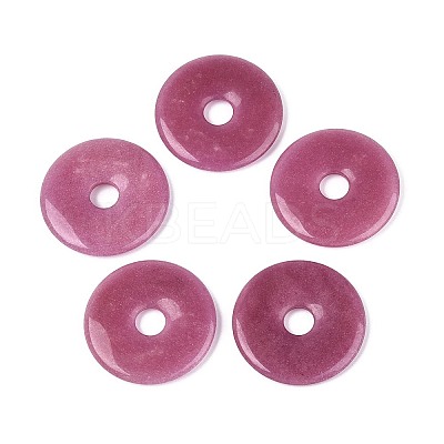 Dyed Natural White Jade Big Pendants G-T144-43C-1