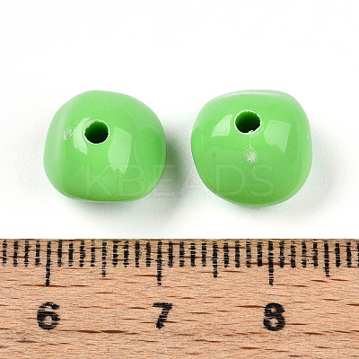 Opaque Acrylic Beads SACR-T017-33A-1