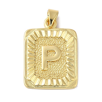 Rack Plating Brass Pendants KK-B092-42G-P-1