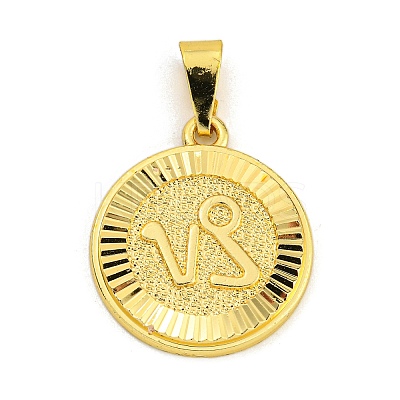 Brass Pendants KK-P263-14G-10-1