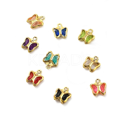 Glass Charms KK-R216-19G-1