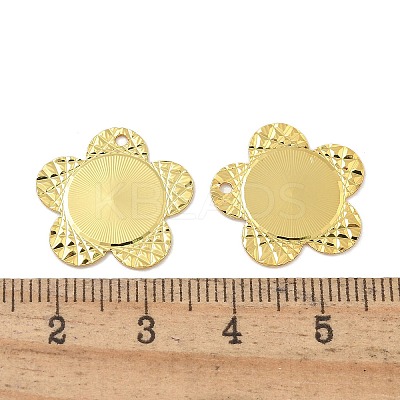 Rack Plating Brass Pendants KK-G515-52G-1