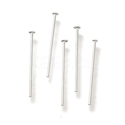 Brass Flat Head Pins KK-H502-01B-S-1