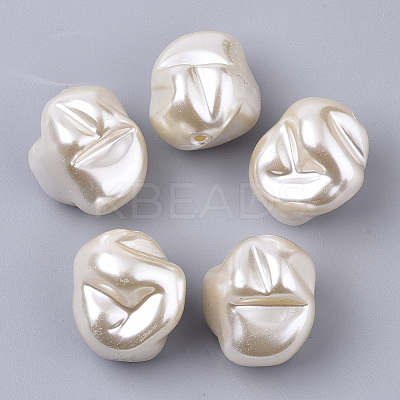 ABS Plastic Imitation Pearl Beads X-KY-T013-002A-1