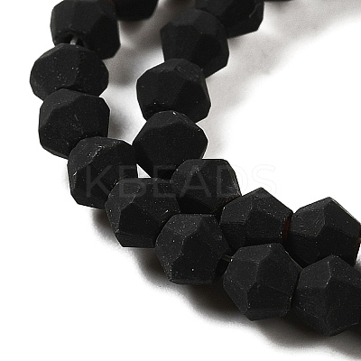 Imitate Austrian Crystal Frosted Glass Beads Strands EGLA-A039-P2mm-MD02-1