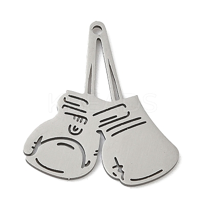 201 Stainless Steel Pendants STAS-G366-07P-1