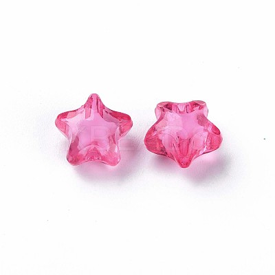 Transparent Acrylic Beads TACR-S152-01A-705-1