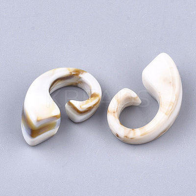 Acrylic Beads OACR-S021-11H-1