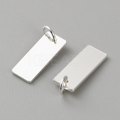 925 Sterling Silver Blank Pendants LS-STER-WH0002-21S-1
