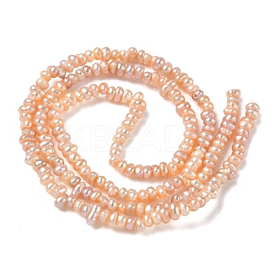 Natural Cultured Freshwater Pearl Beads Strands PEAR-C004-20D-1