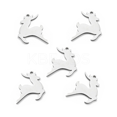 Non-Tarnish 201 Stainless Steel Pendants LS-STAS-E157-01P-1