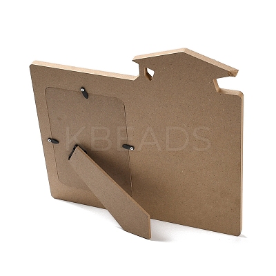 Graduate Theme Wooden Photo Frame AJEW-D069-01F-1