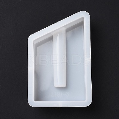 Trapezoid Display Holder Silicone Molds DIY-M045-06B-1