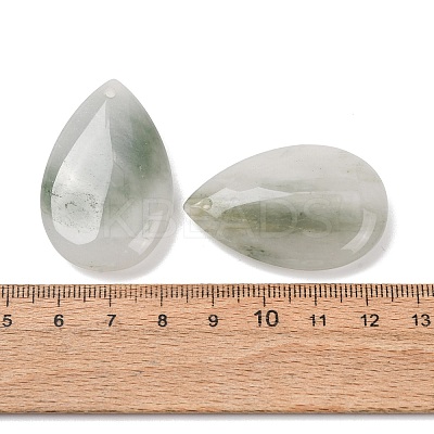 Natural Tianshan Cui Quartzite Jade Pendants GG-CBA04F4-03B-1
