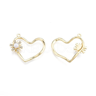 Alloy Rhinestone Pendants FIND-A017-05LG-1