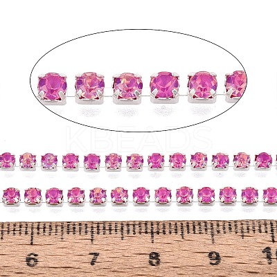 Iron Rhinestone Cup Chains CH-A008-02E-1